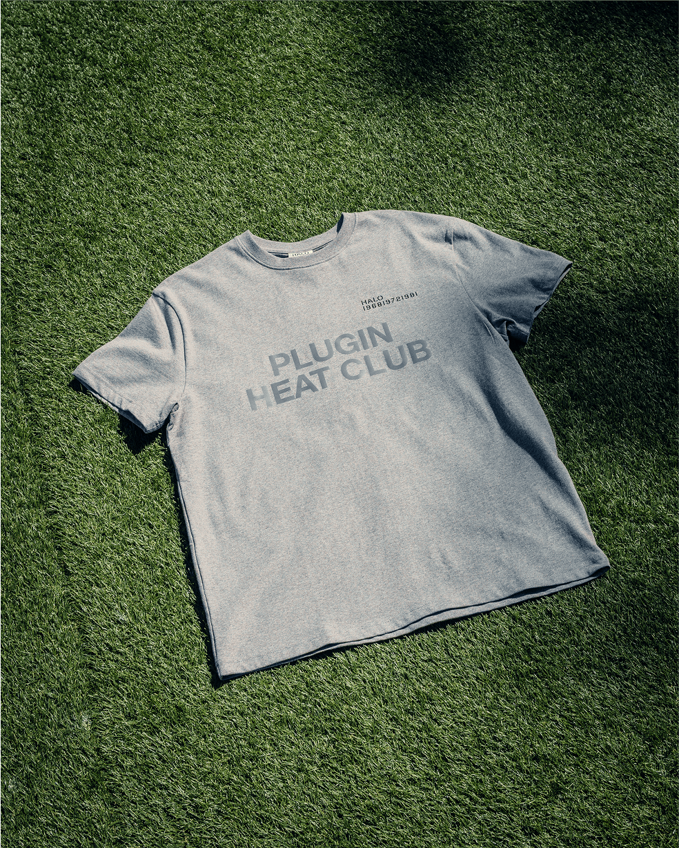 HALO x Plugin Essential T-shirt (Grey)